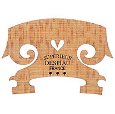 String King baroque bridges despiau viola vb1a