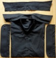 String King shirty detachable collar backless shirt