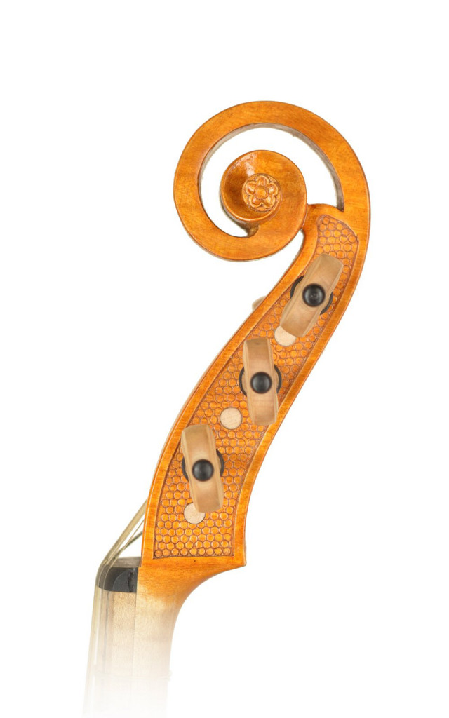 string king pardessus de viole head