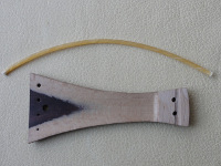 Tail Piece by String King with mute hole