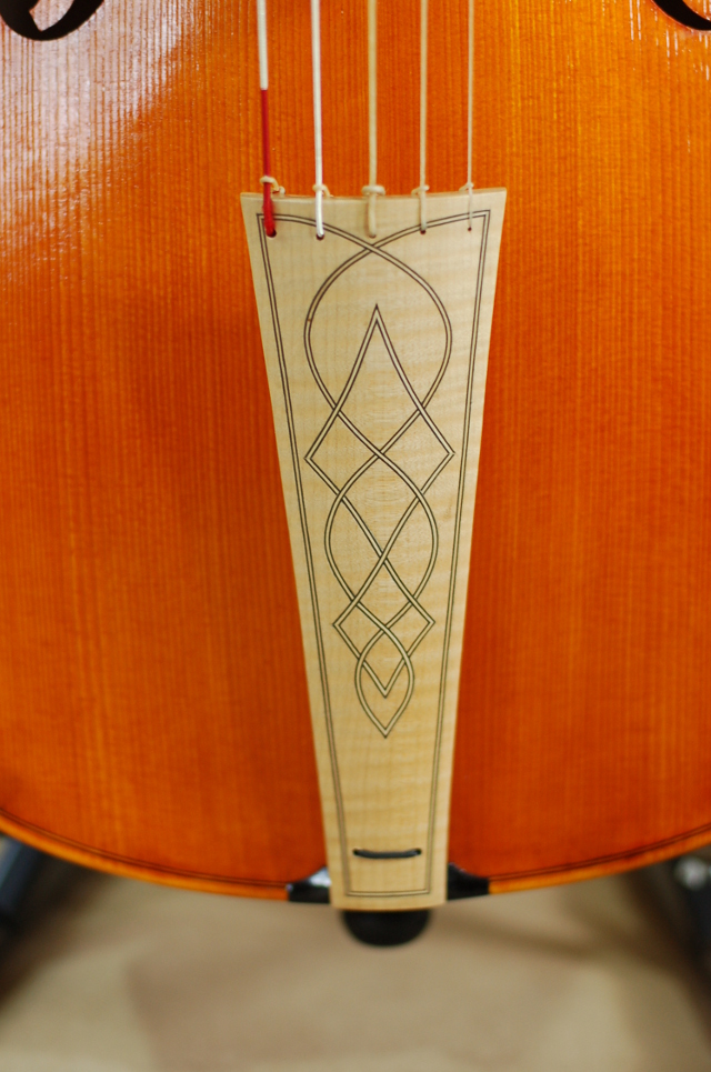 Fingerboard and Tail piece Cello set by String King
