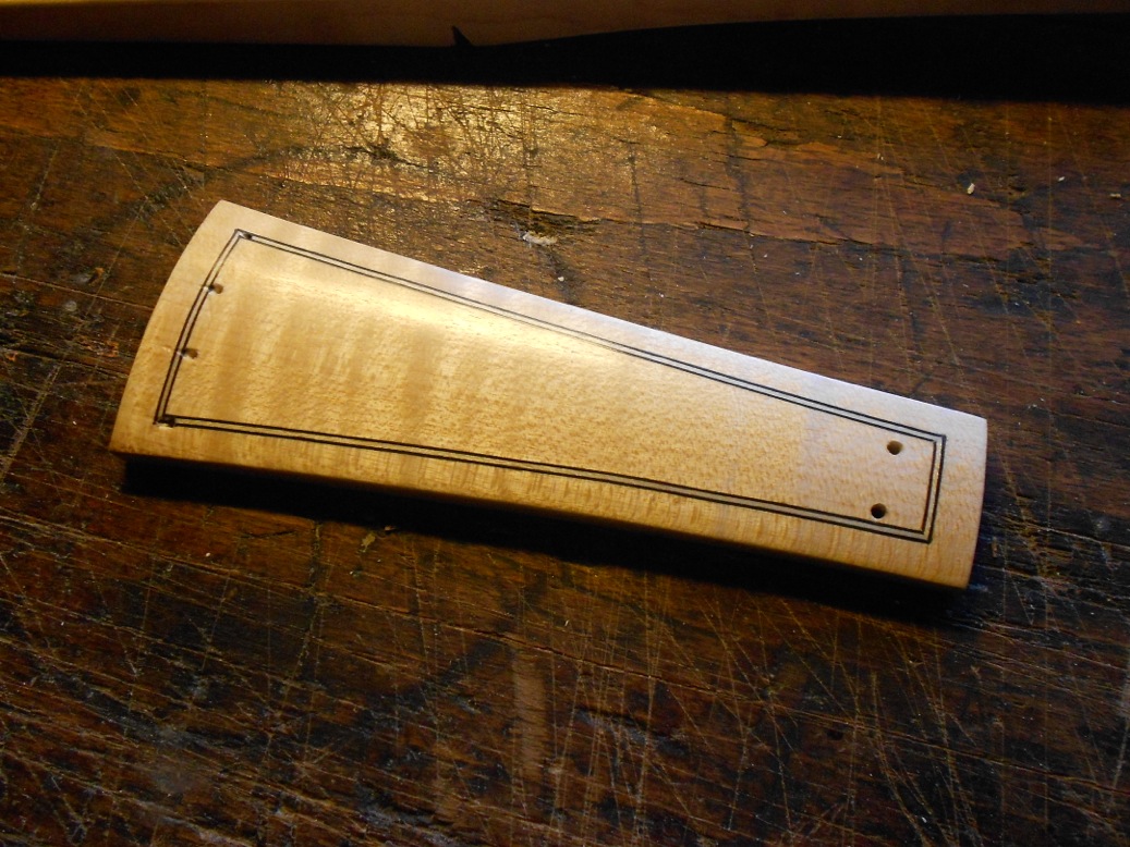 String king Fingerboard and Tail piece Violin set 1