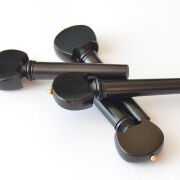 Tuning Pegs - Violin - Strad - w. Gold Pin - Ebony-Set