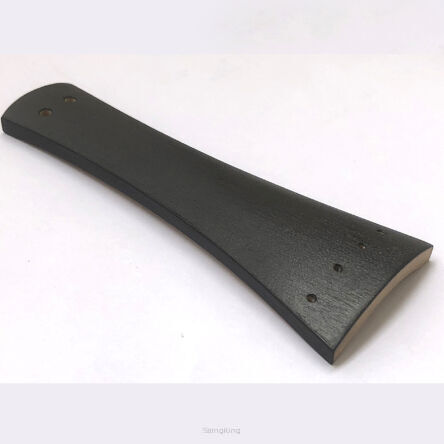 Tailpiece-Viola-Ebony Veneer with sides - on Maple, 125 mm