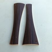 Tailpiece-Cello-Model 1-Maple-Thin Dark-Brown Veneer