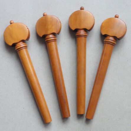 Tuning Peg - Tenor viol - Boxwood, Black Pin