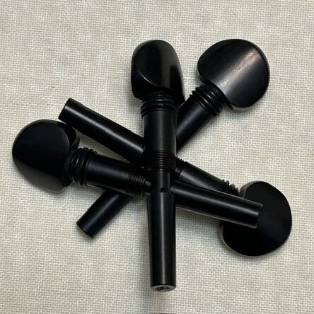 Perfection Pegs-Viola-9mm-Set-Model 1-Ebony