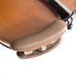 Double-Chinrest –Rosewood & Silicon - bottom mounted silver fittings - 3
