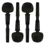 Perfection Pegs-Vln/Vla-7,8mm Set Swiss Style-Ebony