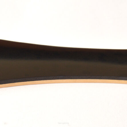 Tailpiece-Vla-Short- Thick Ebony on Boxwood