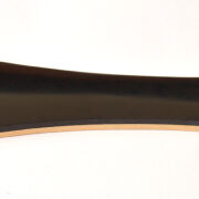 Tailpiece-Vla-Short- Thick Ebony on Boxwood