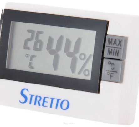 </830>STRETTO Digital Thermo/Hygrometer