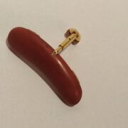 Chinrest – Violin - Boxwood - Gold fittings